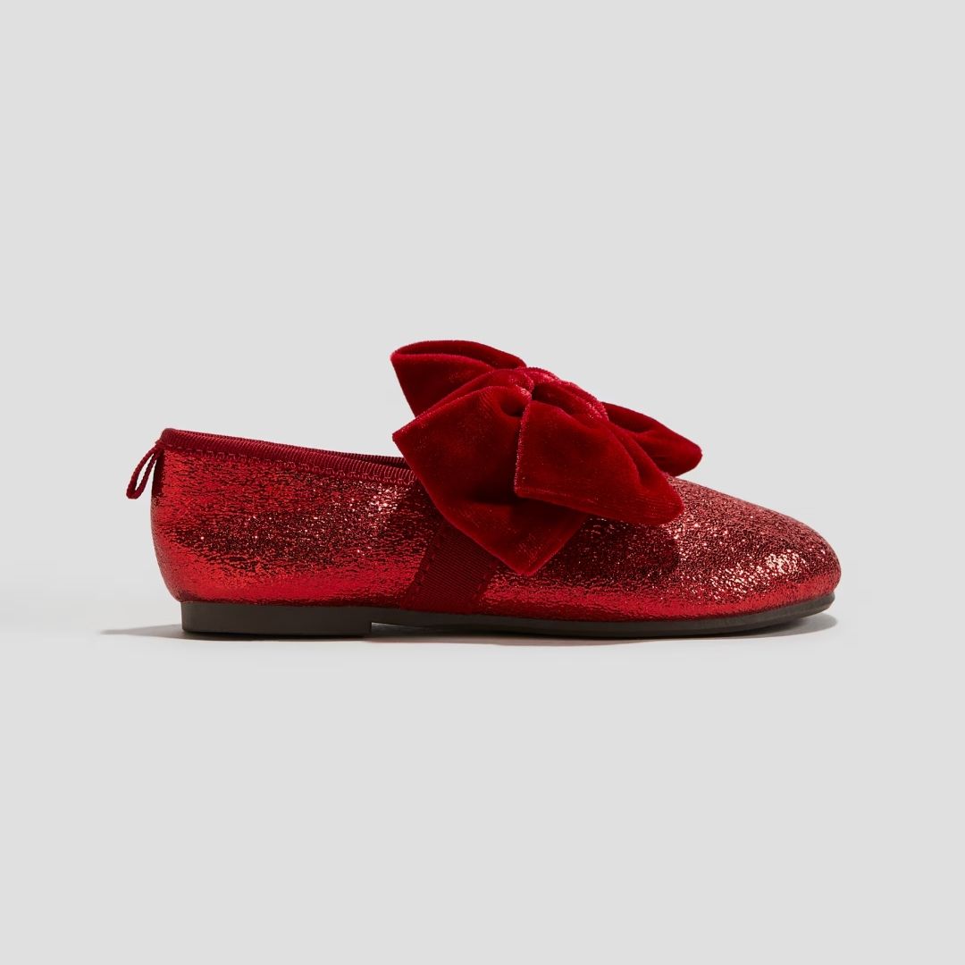 ZAPATO ESCARCHADOS ROJOS CHONGO