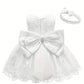 VESTIDO BLANCO CON VINCHA