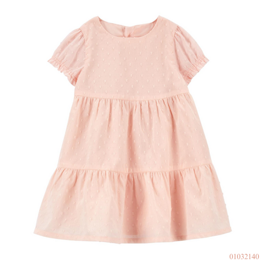 VESTIDO BEBE NIÑA CARTERS ROSADO