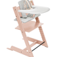 SILLA STOKKE TRIPP TRAPP ROSADA COJIN Y BANDEJA