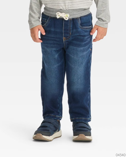 PANTALON PULL ON CAT & JACK DARK WASH