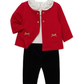 CARDIGAN SET ROJO LITTLE ME