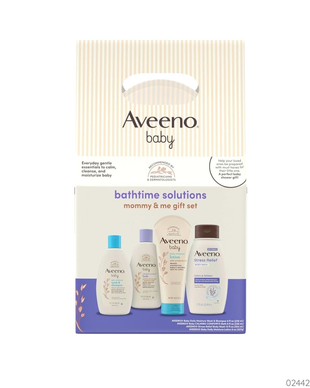 SET  DE REGALO AVEENO BABY BATHTIME SOLUTIONS MOMMY & ME