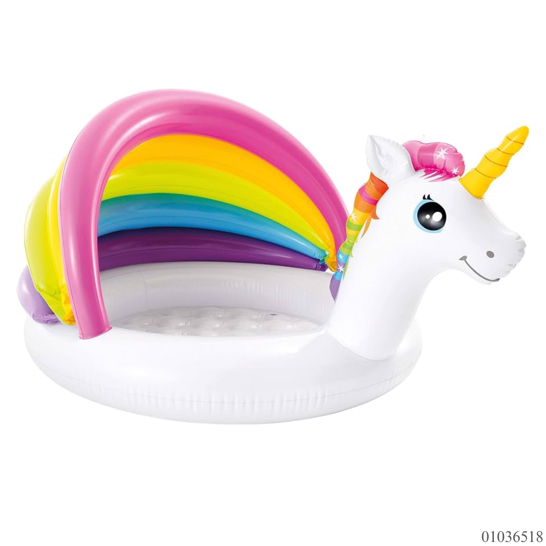 PISCINA UNICORNIO ARCOIRIS INTEX 1.27M X 1.02M X 69CM