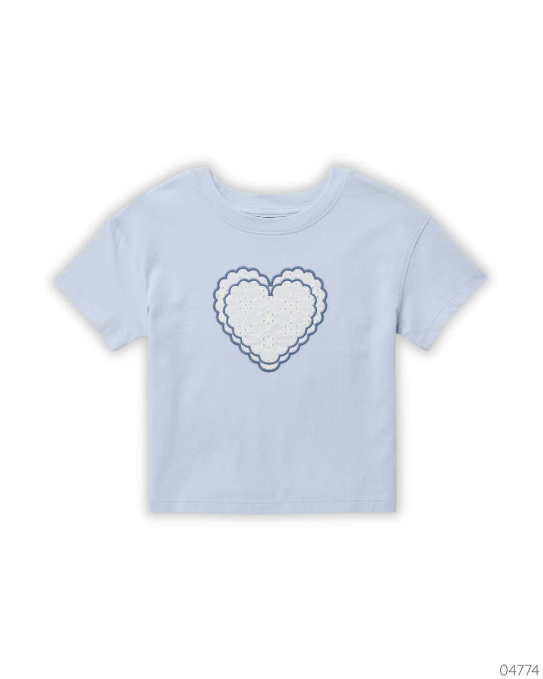CAMISA CORAZON AZUL