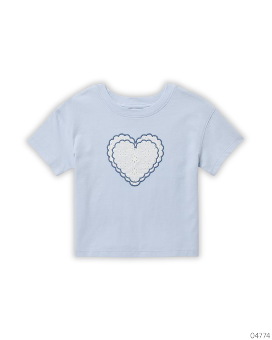 CAMISA CORAZON AZUL