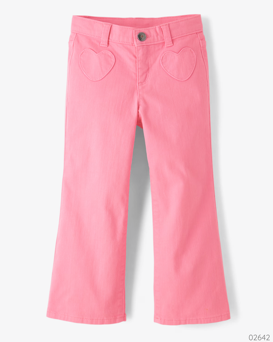 PANTALON ROSADO CORAZON PLACE