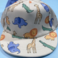 GORRA ZOOLOGICO BLANCA AZUL