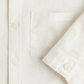 CAMISA MNGA LARGA H & M BLANCA
