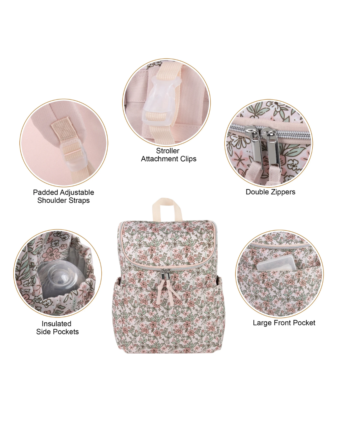 PAÑALERA BABAY ESSENTIAL FLOREADA
