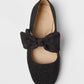 ZAPATOS NEGROS PUNTA CUADRADA CAT & JACK