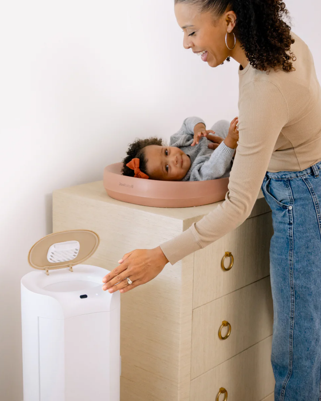 BASURERO PAÑALES CON SENSOR JOOL BABY