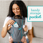 PORTABEBÉ SWIFT CLASSIC INFANTINO GRIS
 7-26 LIBRAS