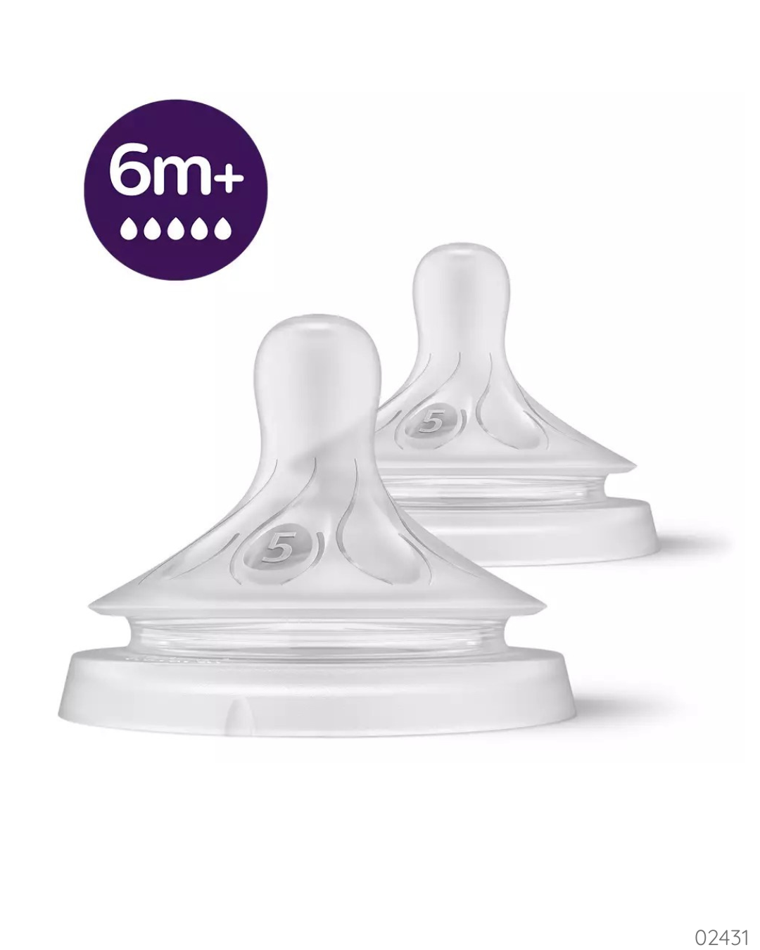 MAMADERA AVENT NATURAL 6M+ FLUJO 5