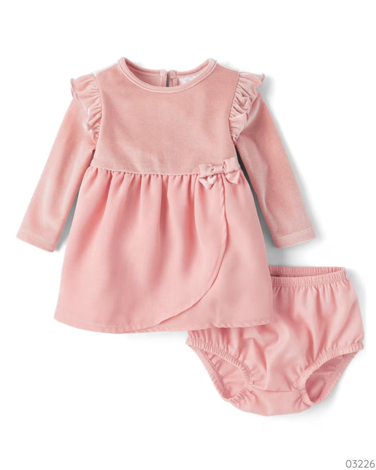 VESTIDO CHILDRENS ROSADO BABY