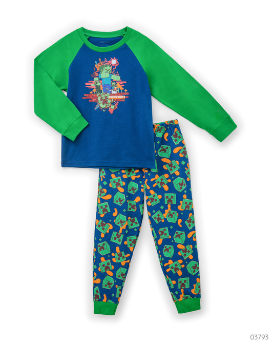PIJAMA MINECRAFT VERDE