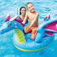 FLOTADOR GRANDE DRAGON AZUL INTEX 79" x 75"