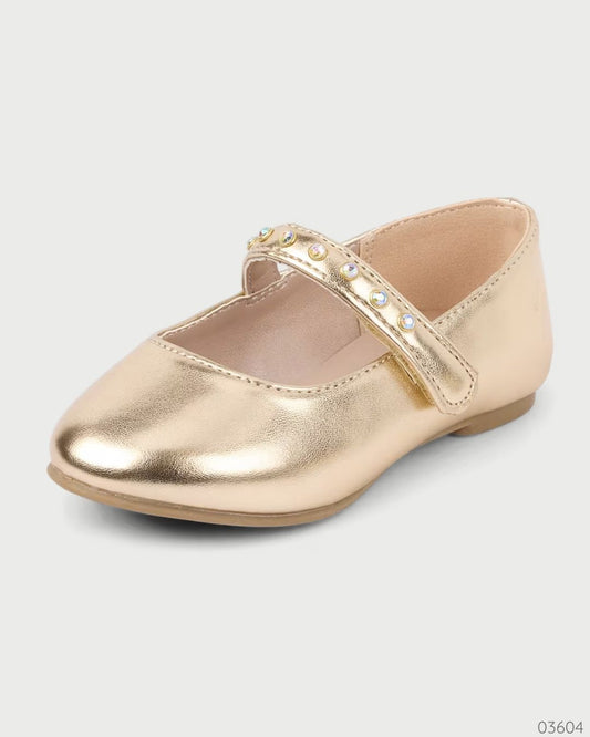 ZAPATOS DORADOS PLACE BRILLANTITOS