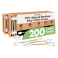 HISOPOS DE BAMBU PARA BEBES
