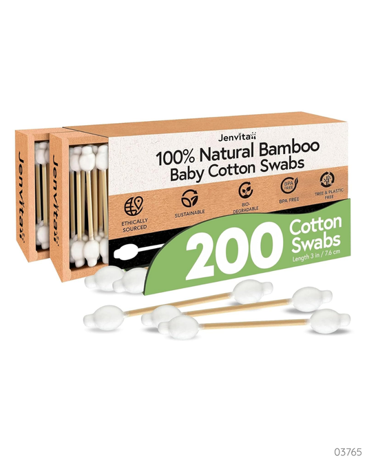 HISOPOS DE BAMBU PARA BEBES