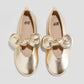 ZAPATO DORADO BRILLANTE CHONGO H & M