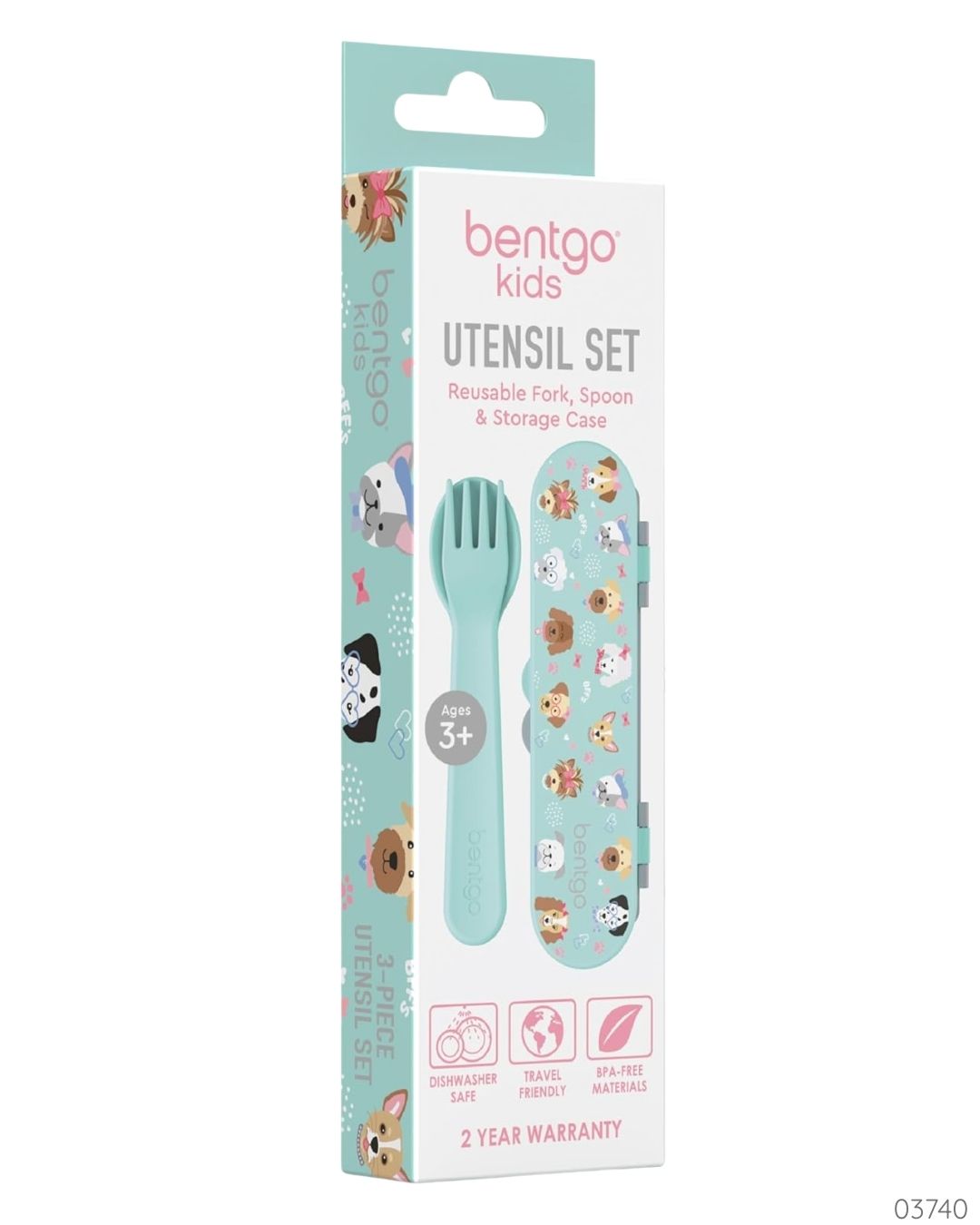 TENEDOR Y CUCHARA BENTGO PERRITO