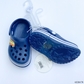 SANDALIAS NIÑO TIPO CROCS AZUL