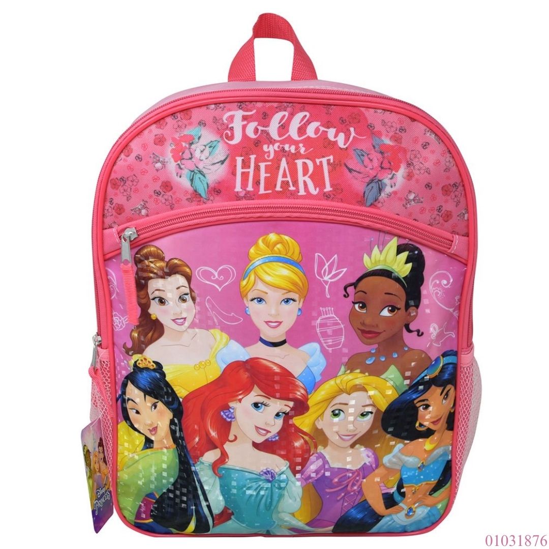 MOCHILA 16" PRINCESAS FOLLOW