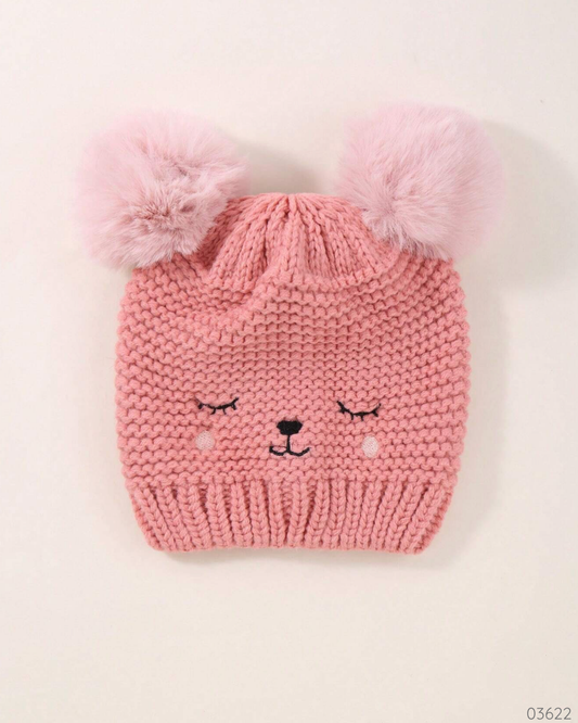 GORRO ROSADO OSITO