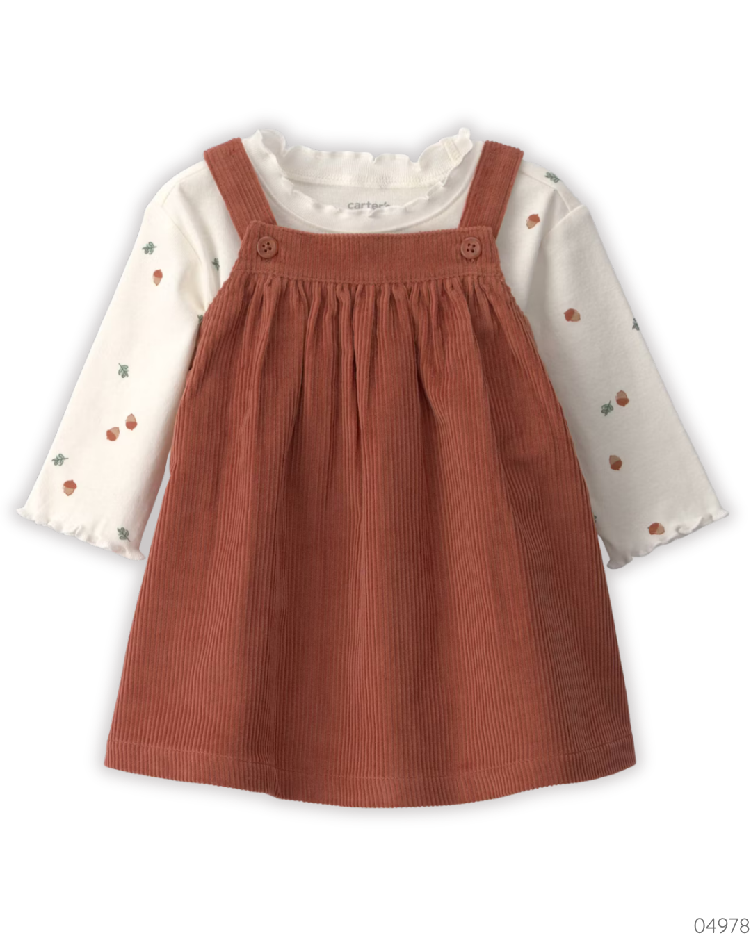VESTIDO CORDUROY CAFE CARTERS