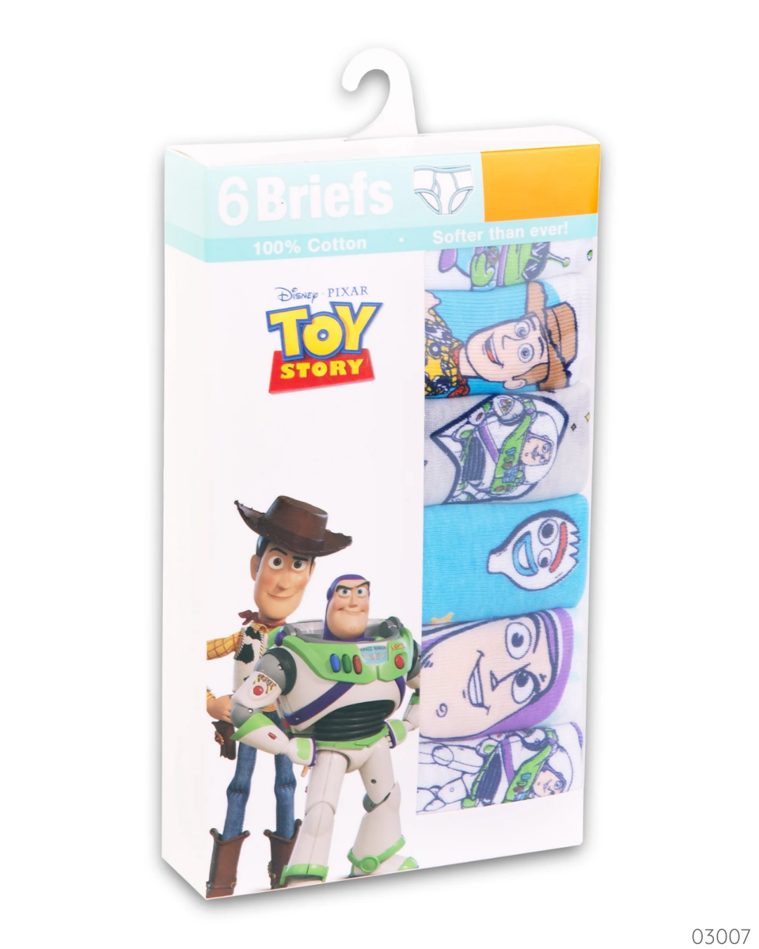 CALZONCILLOS 6 PZS TOY STORY