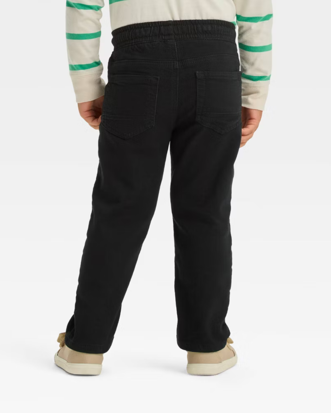 PANTALON PULL ON RECTO NEGRO CAT & JACK