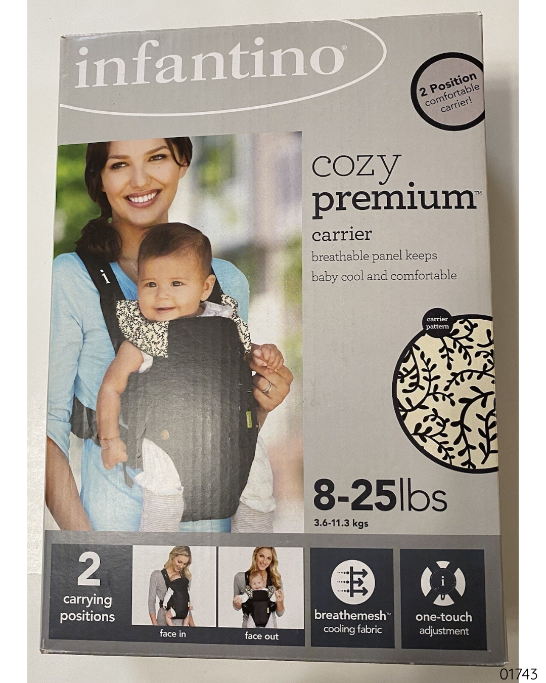 CARGADOR INFANTINO COZY PREMIUM