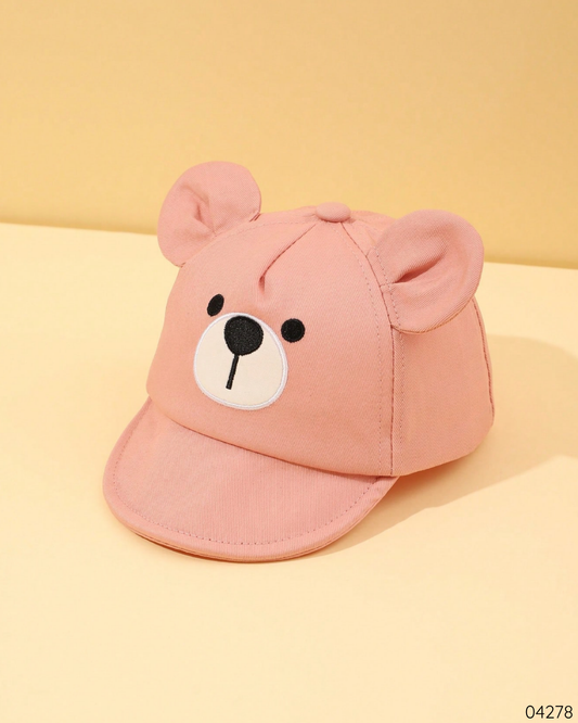 GORRA DE OSITO ROSADA