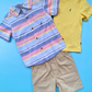 TRAJE 3 PZS NAUTICA AMARILLO