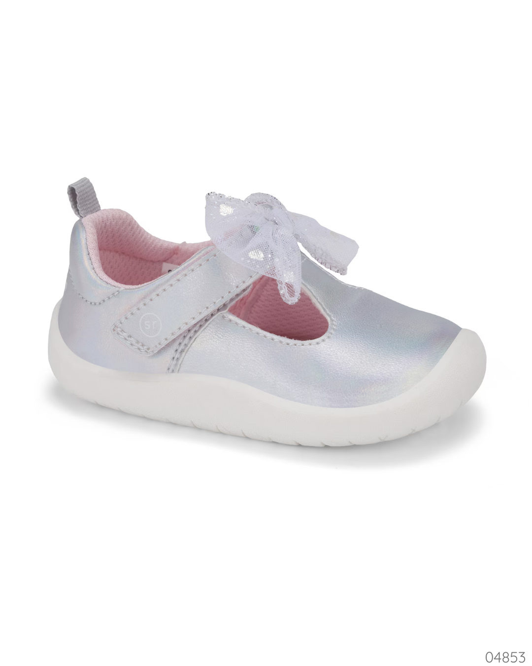 ZAPATOS STRIDE RITE CHONGO PLATEADO