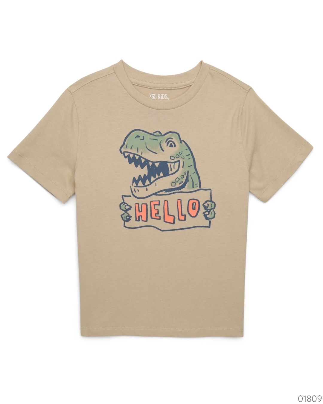 CAMISA CAFE DINOSAURIO HELLO