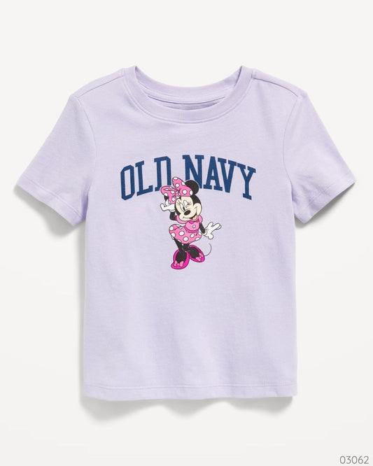 CAMISA MINNIE OLD NAVY MORADA