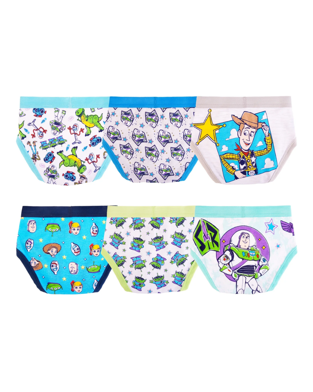 CALZONCILLOS 6 PZS TOY STORY