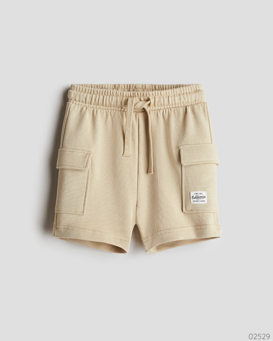 SHORT BEIGE H & M CORDONES