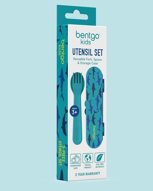 TENEDOR Y CUCHARA BENTGO TUBURON