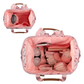PAÑALERA BABAY ESSENTIAL FLOREADA ROSA