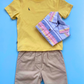 TRAJE 3 PZS NAUTICA AMARILLO