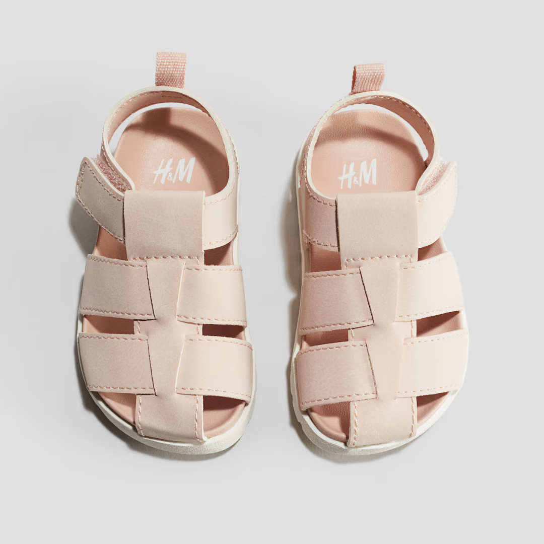 SANDALIAS ROSADAS H&M NIÑA