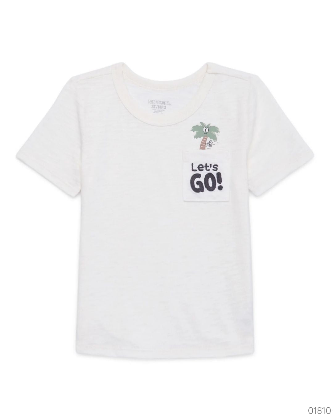 CAMISA BLANCA LETS GO PALMERA