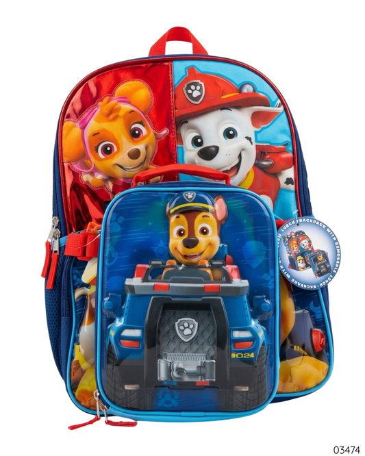 MOCHILA PAW PATROL