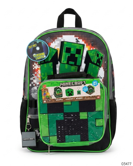 MOCHILA MINECRAFT