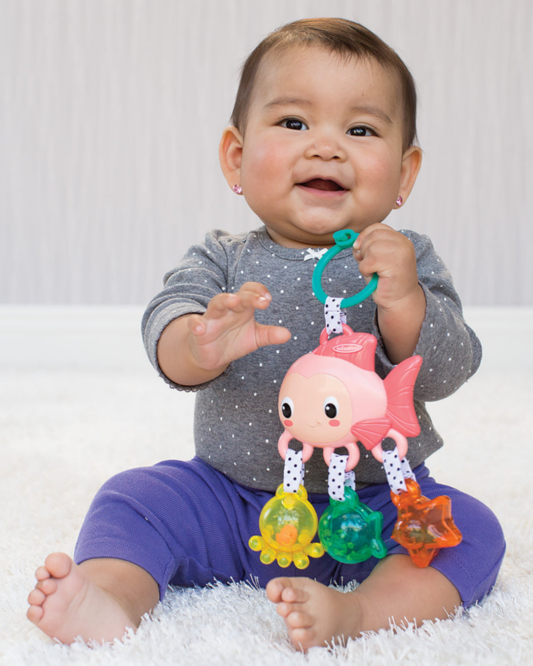 SONAJERO PESCADO ROSA INFANTINO