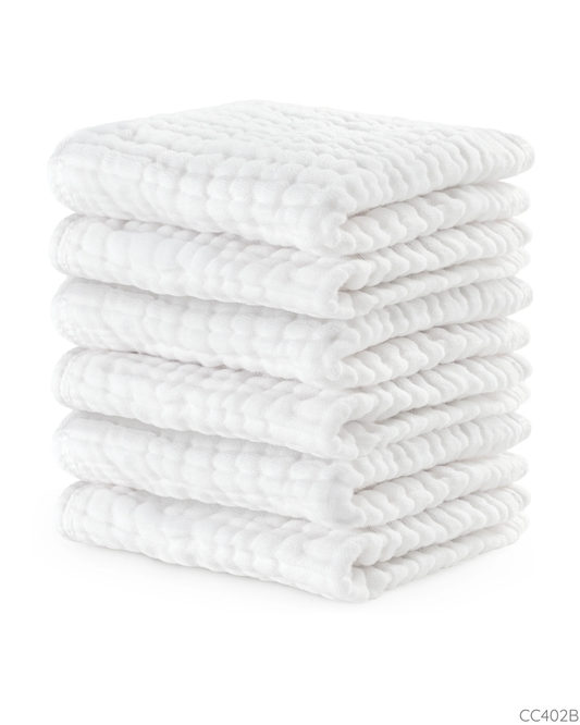 PAÑITOS MUSELINA COMFYCUBS MULTICOLOR BLANCO