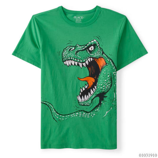 CAMISA VERDE DINO VERDE THE CHILDRENS PLACE